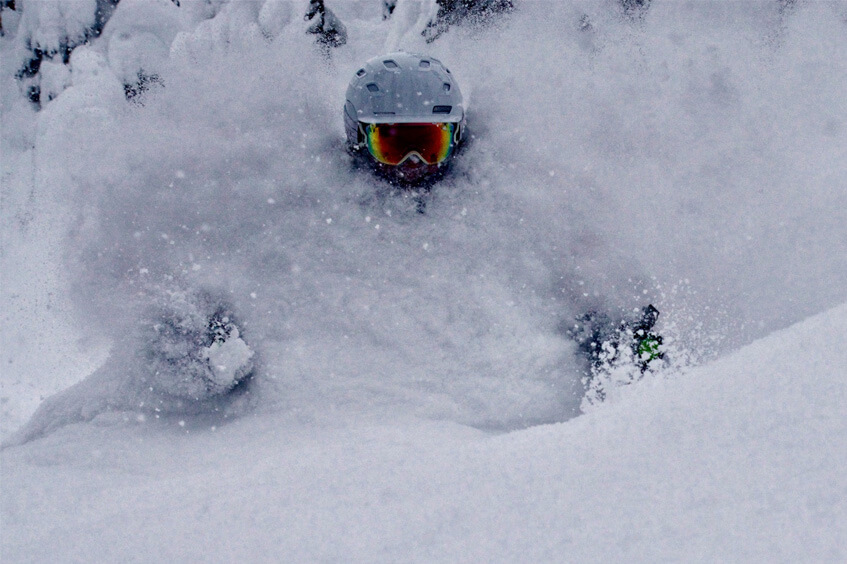 Jenn Reddy in Snow