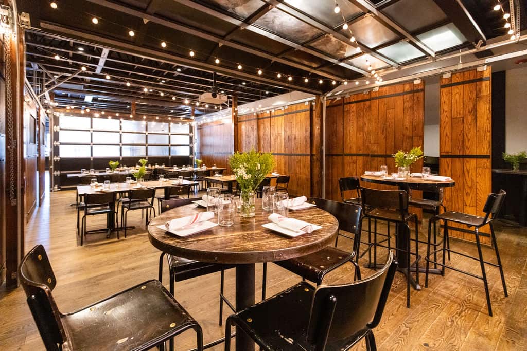 View of inside of restaurant